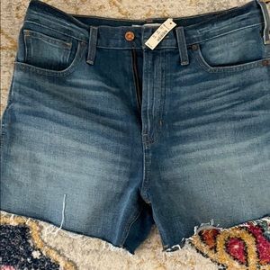 Madewell high waist shorts size 29